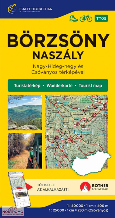 05 BÖRZSÖNY | Cartographia hiking map