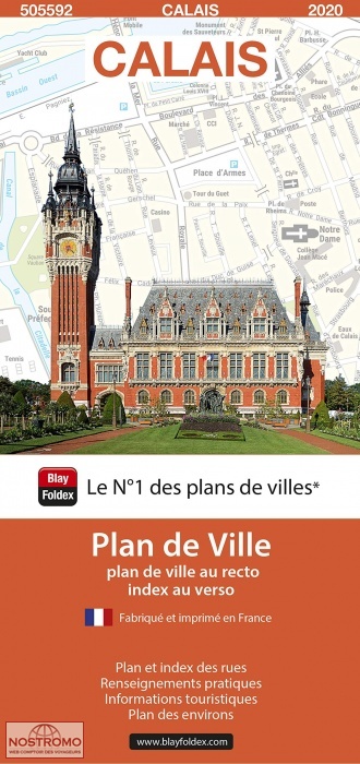 CALAIS | plan de ville Blay Foldex
