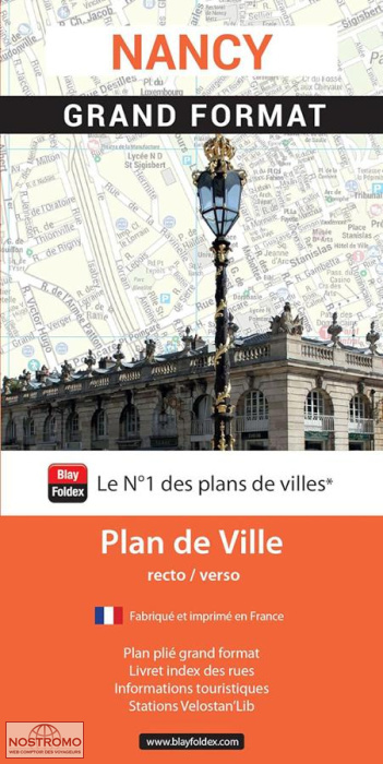 NANCY | plan de ville Blay Foldex