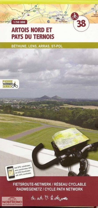 38 ARTOIS NORD - PAYS DU TERNOIS | Sportoena cycling map
