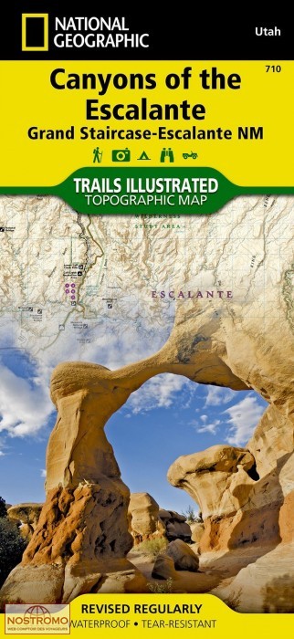 CANYONS OF THE ESCALANTE | National Geographic hiking map