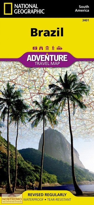 BRAZIL | National Geographic travel map