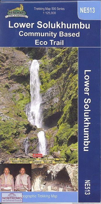 LOWER SOLUKHUMBU - NE 513 | Nepamaps trekking map