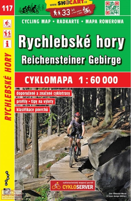 117 RYCHLEBSKÉ HORY | Shocart cycling map