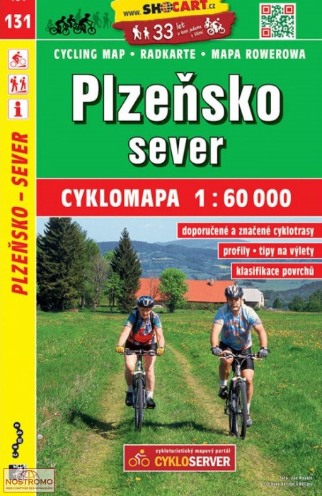 131 PLZEŇSKO SEVER | Shocart cycling map