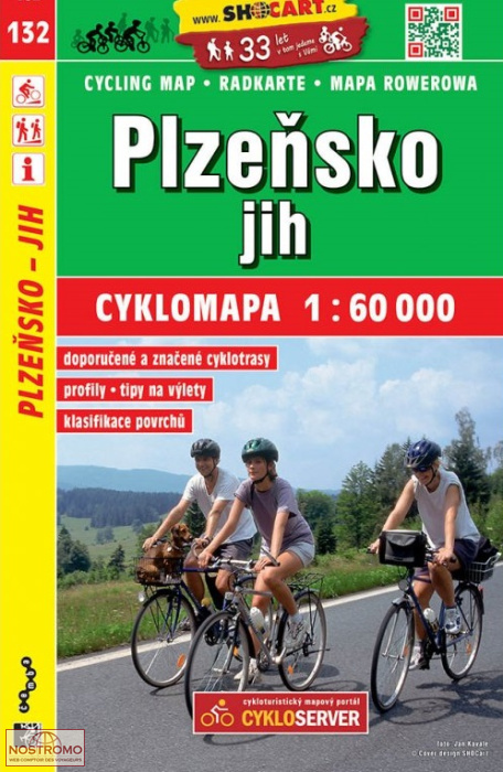 132 PLZEŇSKO - JIH | Shocart cycling map