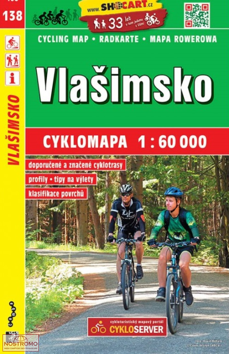 138 VLAŠIMSKO | Shocart cycling map