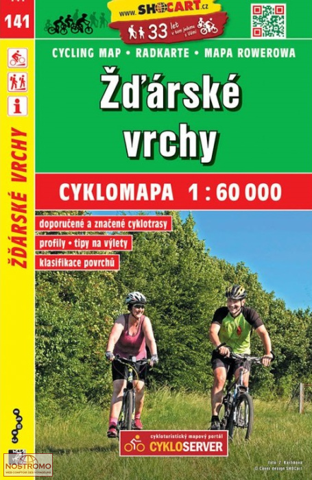 141 ŽĎÁRSKÉ VRCHY | Shocart cycling map