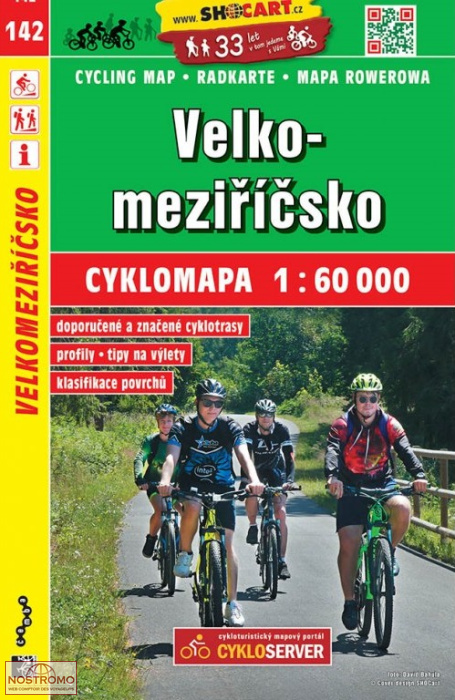 142 VELKOMEZIŘÍČSKO | Shocart cycling map