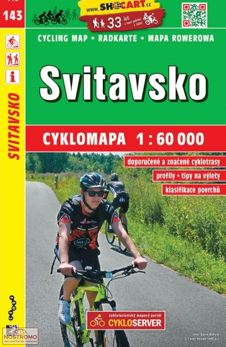 143 SVITAVSKO | Shocart cycling map