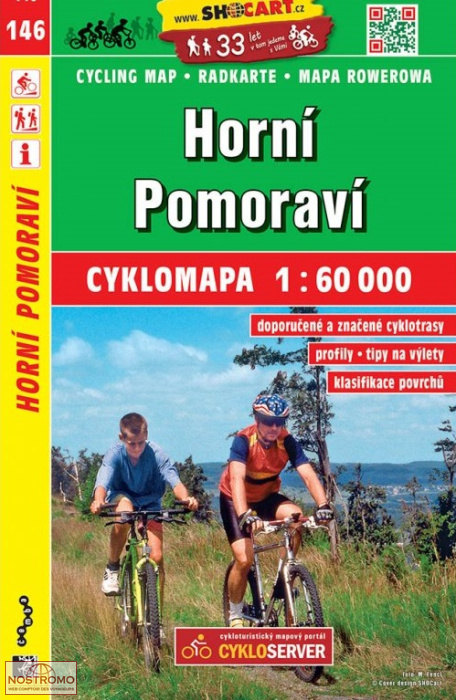 146 HORNÍ POMORAVÍ | Shocart cycling map