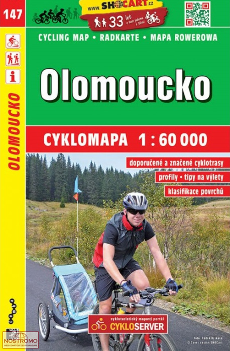 147 OLOMOUCKO | Shocart cycling map