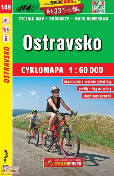 149 OSTRAVSKO | Shocart cycling map