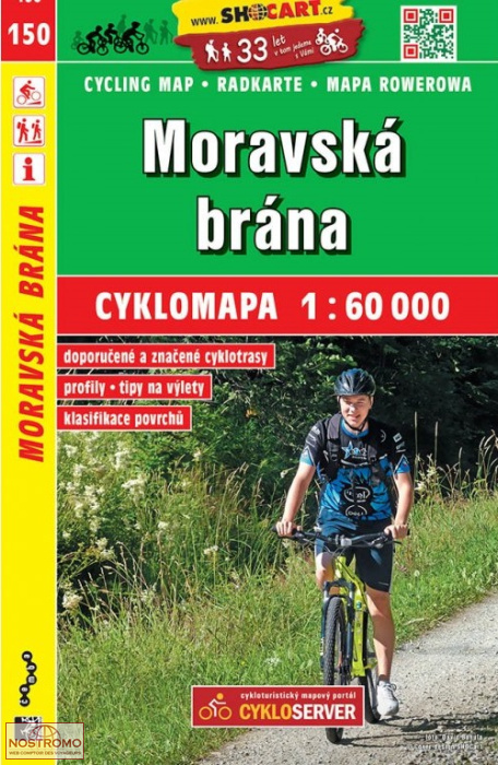 150 MORAVSKÁ BRÁNA | Shocart cycling map