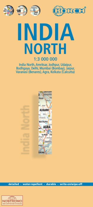 INDE NORD | carte touristique Borch