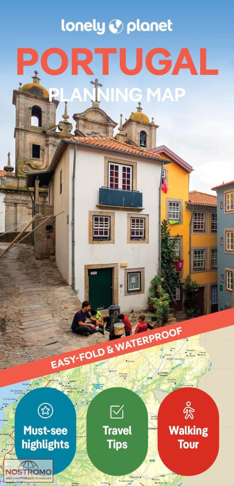 PORTUGAL | carte touristique Lonely Planet