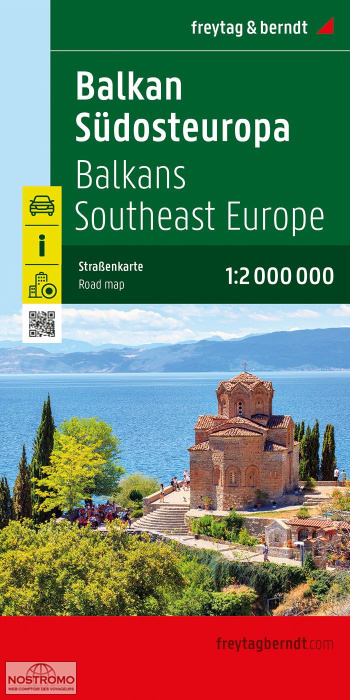 BALKANS - SOUTHEASTERN EUROPE | Freytag & Berndt road map