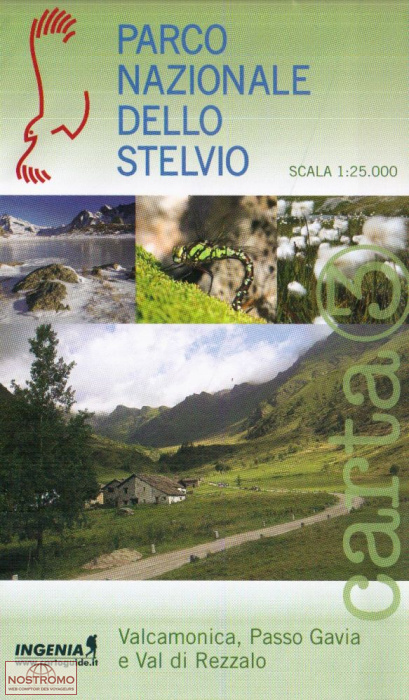 PARCO NAZIONALE DELLO STELVIO 3 | carte de randonnée Ingenia