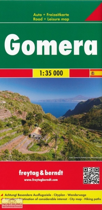 LA GOMERA | carte touristique Freytag & Berndt