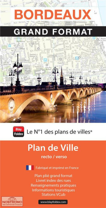 BORDEAUX | plan de ville Blay Foldex