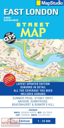 EAST LONDON & GONUBIE | Mapstudio city map