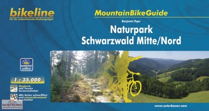 NATURPARK SCHWARZWALD MITTE/NORD | guide de VTT Esterbauer