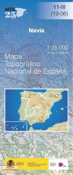 011-3 NAVIA | carte topographique CNIG