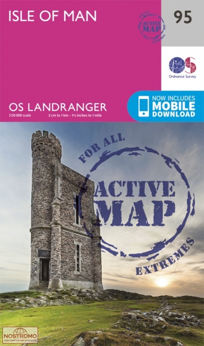 0095 ISLE OF MAN | OS hiking map