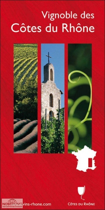 VINEYARD OF CÔTES-DU-RHÔNE | Benoit map of vineyard
