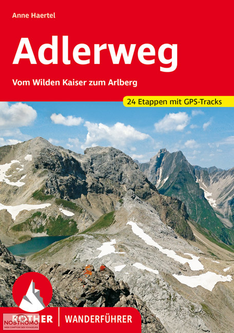 ADLERWEG | guide de randonnée Rother