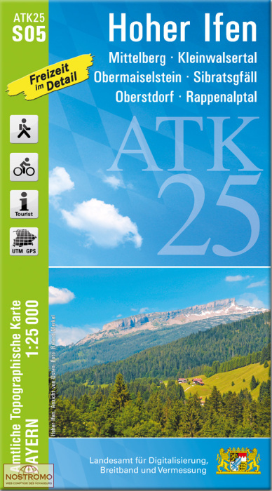 ATK25 - S05 HOHER IFEN | LDBV hiking map