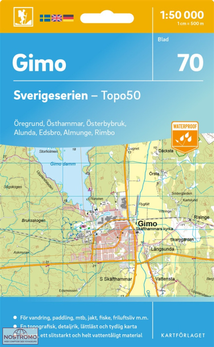 070 GIMO | carte topographique Kartförlaget