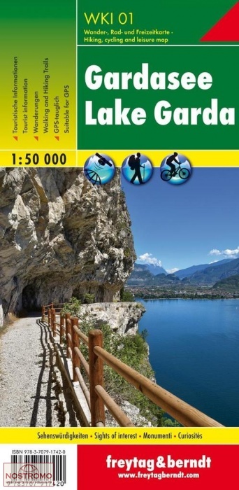 WKI01 LAKE GARDA | Freytag & Berndt hiking map
