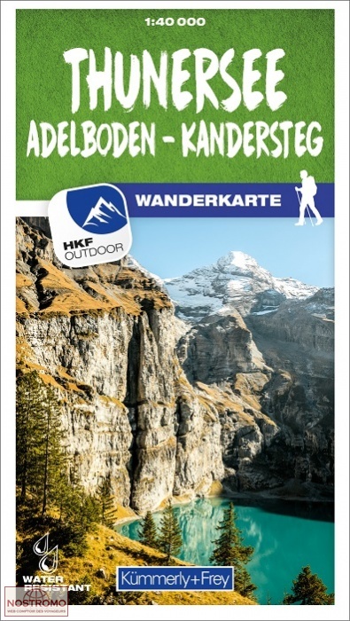 THUNERSEE - ADELBODEN - KANDERSTEG - 30 | Kummerly+Frey hiking map