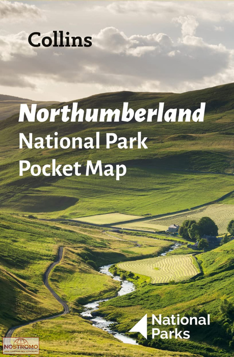 NORTHUMBERLAND | carte touristique Collins