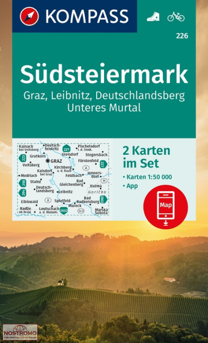 SÜDSTEIERMARK 226 | Kompass hiking maps
