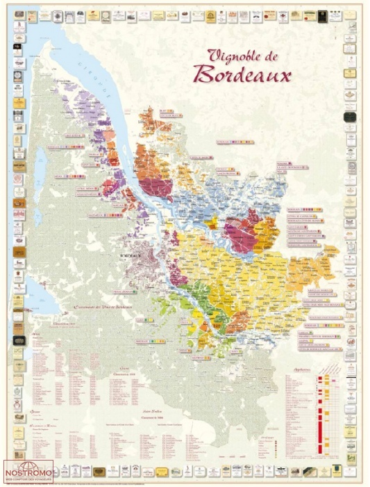 VIGNOBLE DE BORDEAUX | Benoit France map