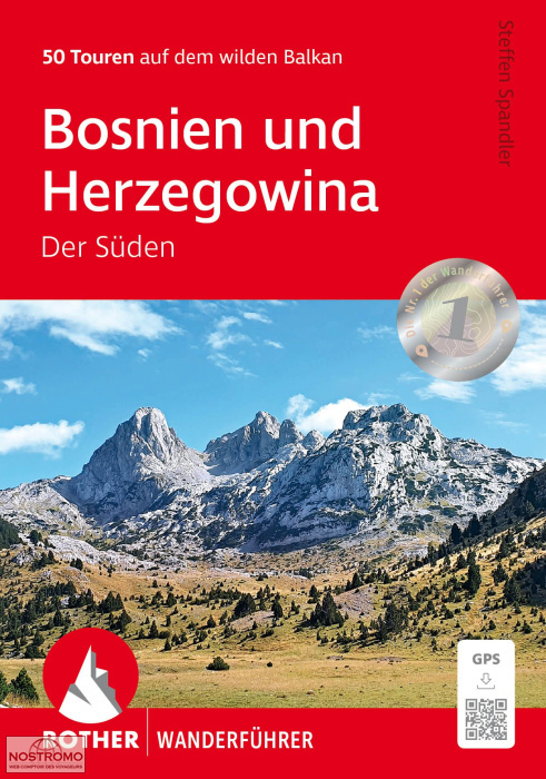 BOSNIE-HERZÉGOVINE SUD | guide de randonnée Rother