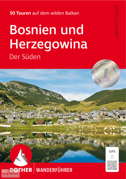 BOSNIA-HERZEGOVINA SOUTH | Rother hiking guide