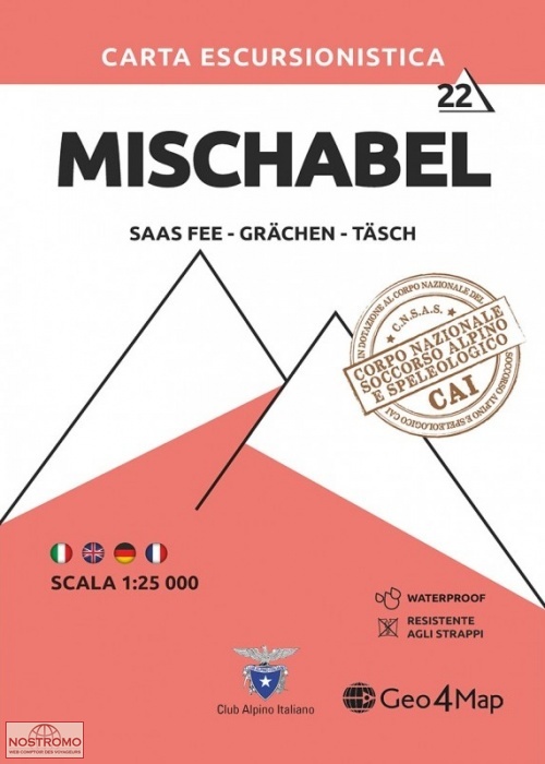MISCHABEL 22 | Geo4map hiking map