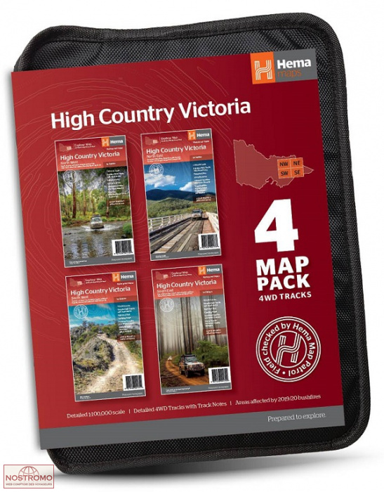 HIGH COUNTRY VICTORIA - MAP PACK | Hema travel maps