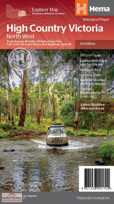 HIGH COUNTRY VICTORIA - NORTH WEST | Hema travel map
