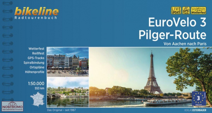 EUROVELO 3 - PILGER-ROUTE | Esterbauer cycling guide