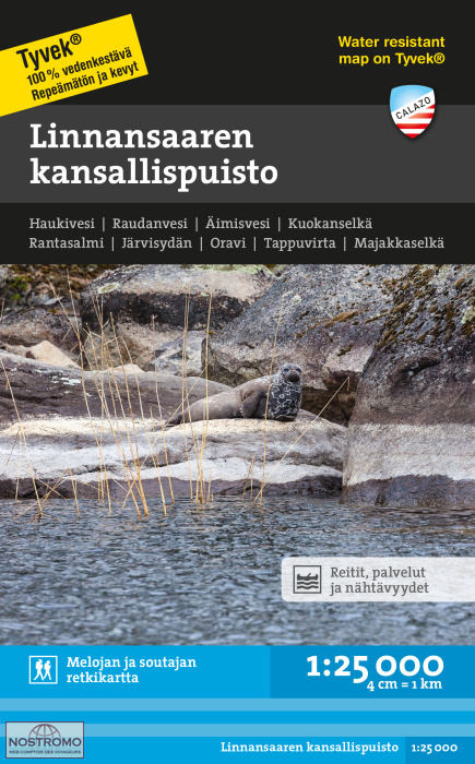 LINNANSAAREN KANSALLISPUISTO | Calazo hiking map