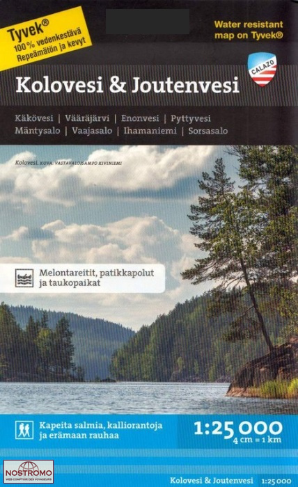 KOLOVESI & JOUTENVESI | Calazo hiking map