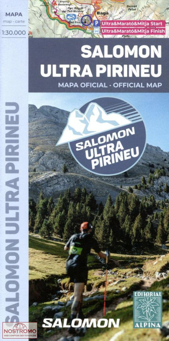 SALOMON ULTRA PIRINEU | Alpina trail map