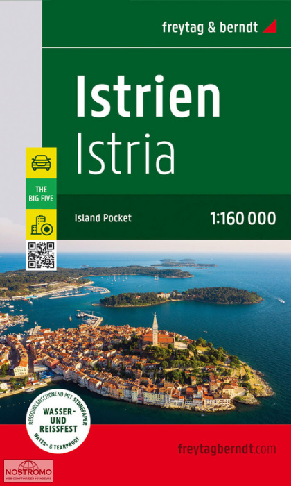 ISTRIE | carte touristique Freytag & Berndt