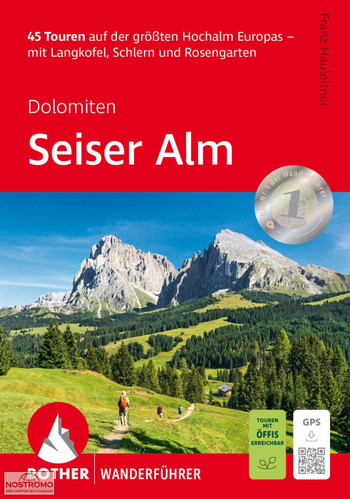 SEISER ALM | guide de randonnée Rother