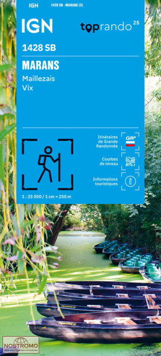 1428SB MARANS | IGN hiking map