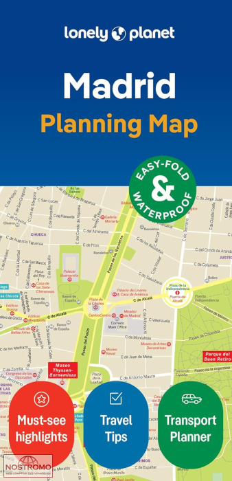 MADRID | Lonely Planet street map